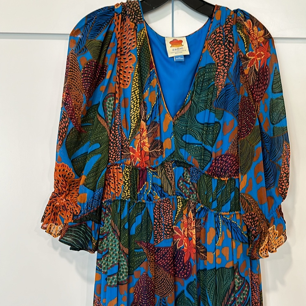 Farm Rio Vibrant Mid-Maxi